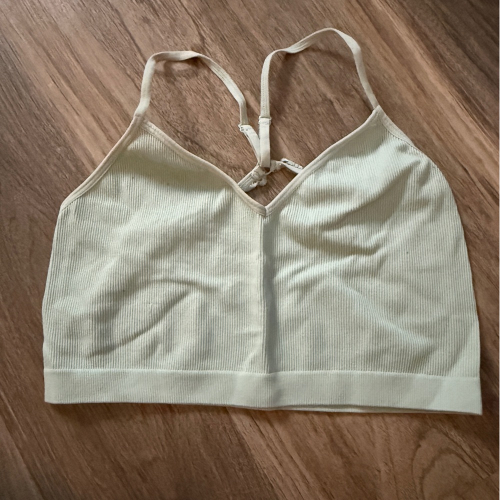 Bozzolo Mint Ribbed Bralette